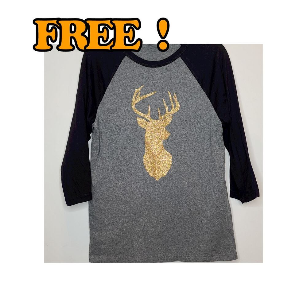 FWP Metallic Deer shirt - medium